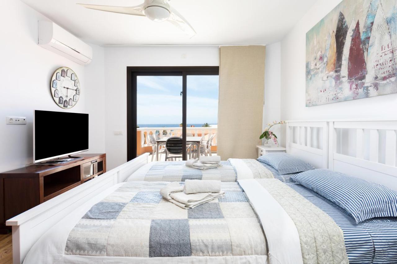 Exclusive Penthouse Playa Las Vistas 4 Close To The Sea And Beach, Aircondition For A Fee, Wifi, Terrace, Heated Pool Playa de las Americas  Luaran gambar