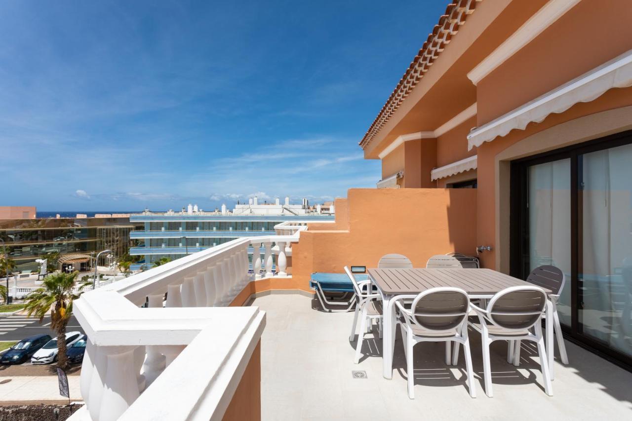 Exclusive Penthouse Playa Las Vistas 4 Close To The Sea And Beach, Aircondition For A Fee, Wifi, Terrace, Heated Pool Playa de las Americas  Luaran gambar
