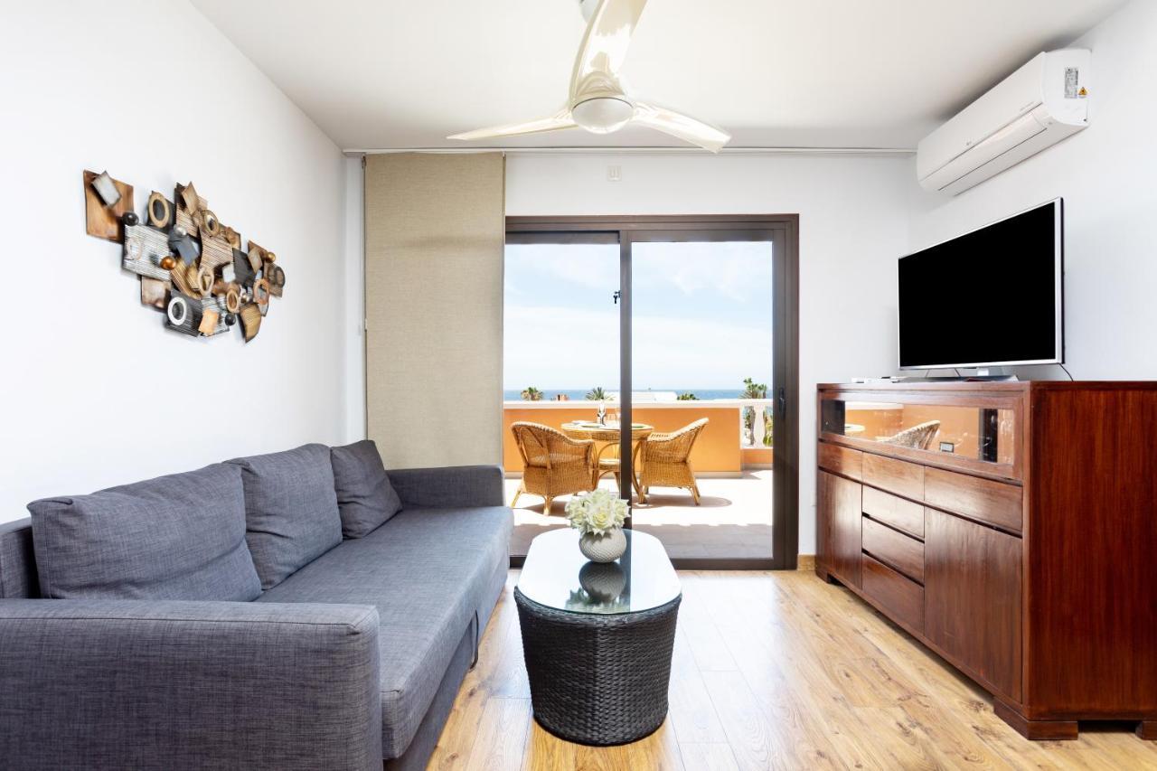 Exclusive Penthouse Playa Las Vistas 4 Close To The Sea And Beach, Aircondition For A Fee, Wifi, Terrace, Heated Pool Playa de las Americas  Luaran gambar